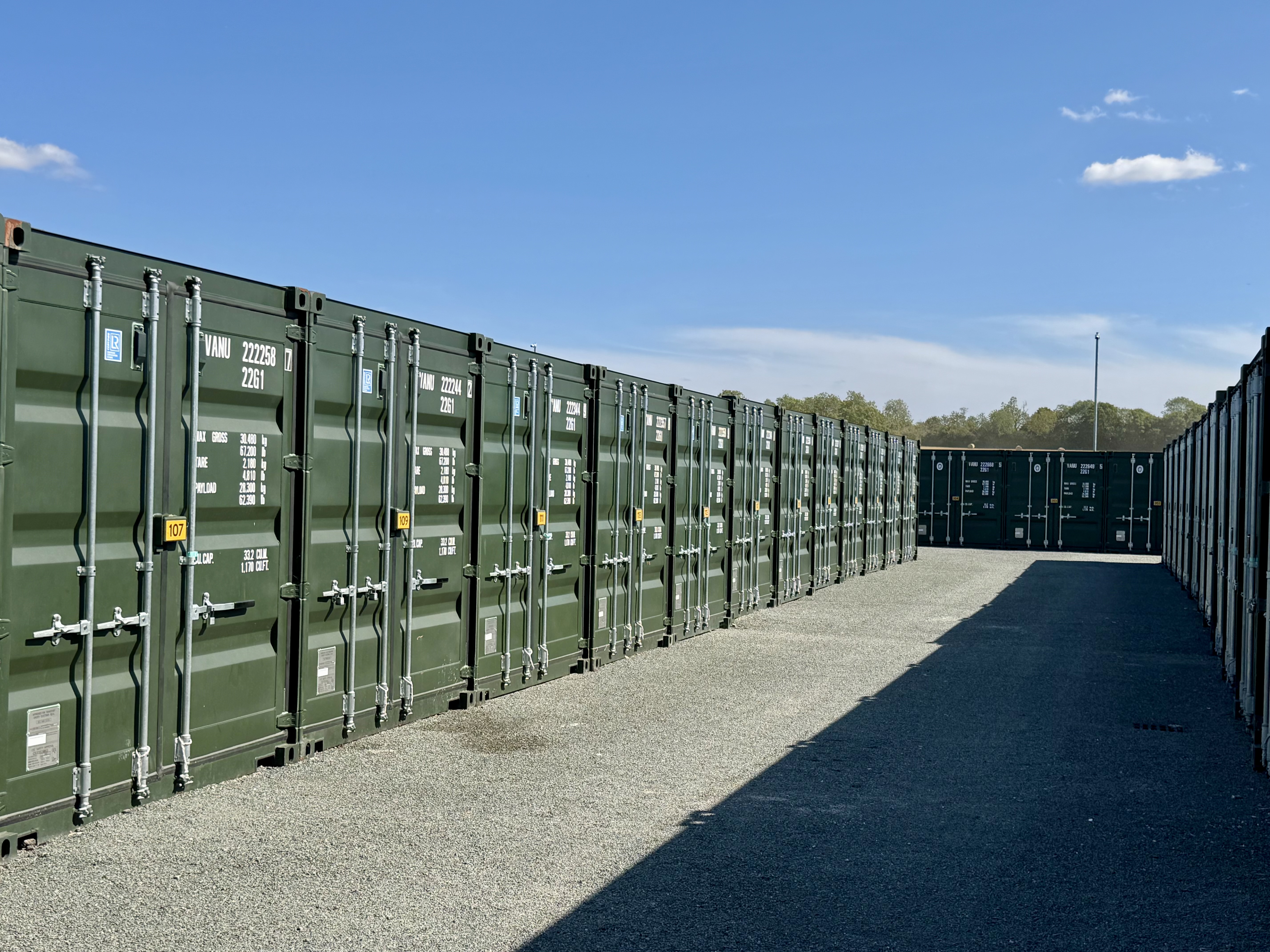 secure container self storage